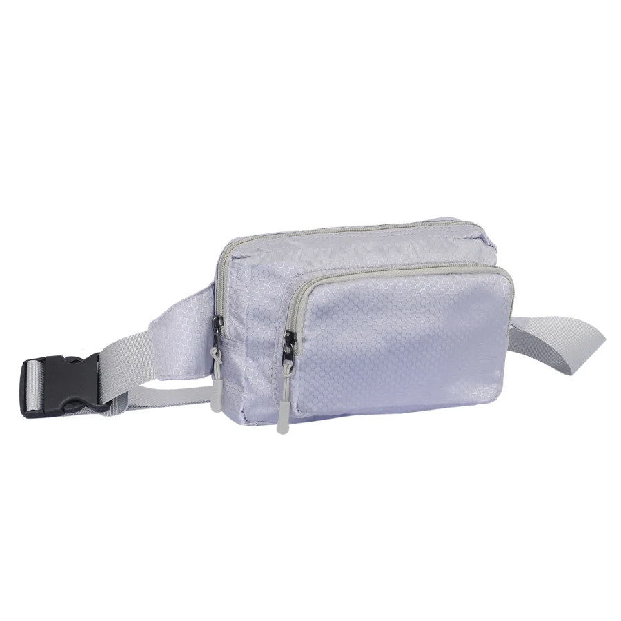 Rectangular Fanny Pack w/ 2 Pockets - Custom Logo 8.5x3.5x5.5 in 1