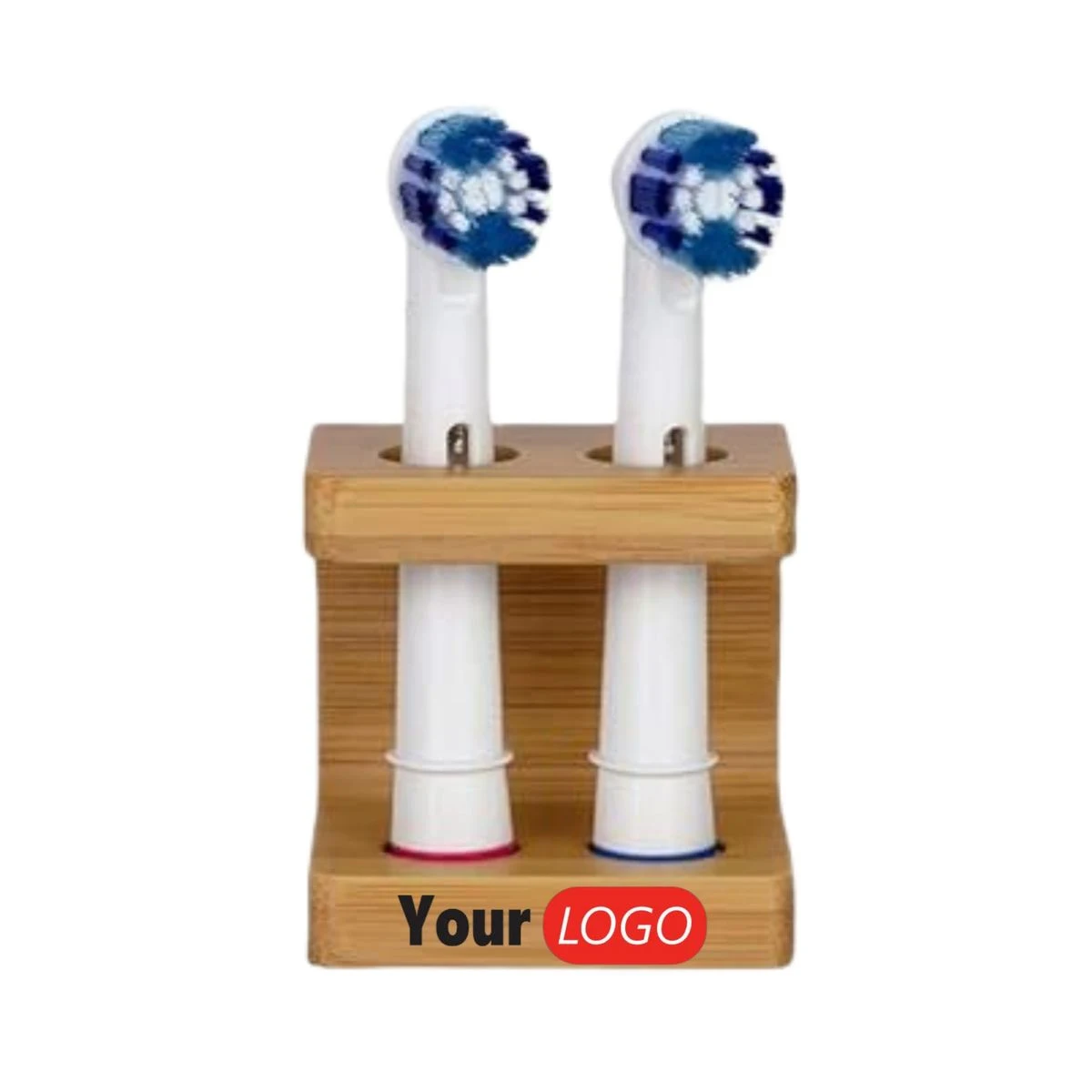 Bamboo Toothbrush Rack Storage 1