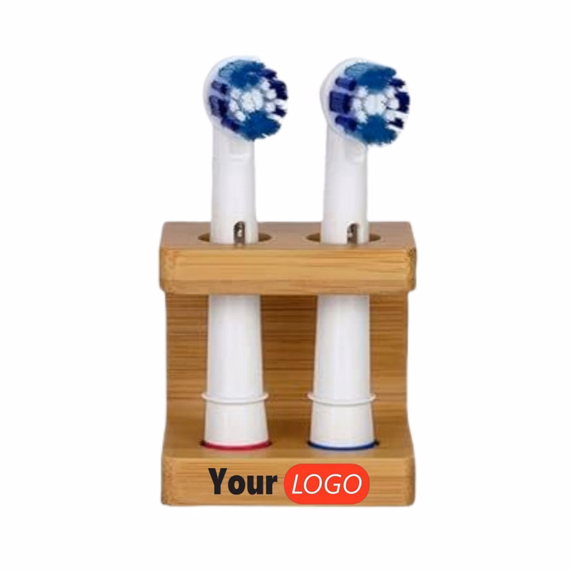 Bamboo Toothbrush Rack Storage
