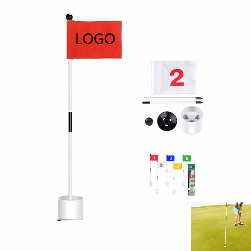 Golf Hole Flagstick Cup Holder