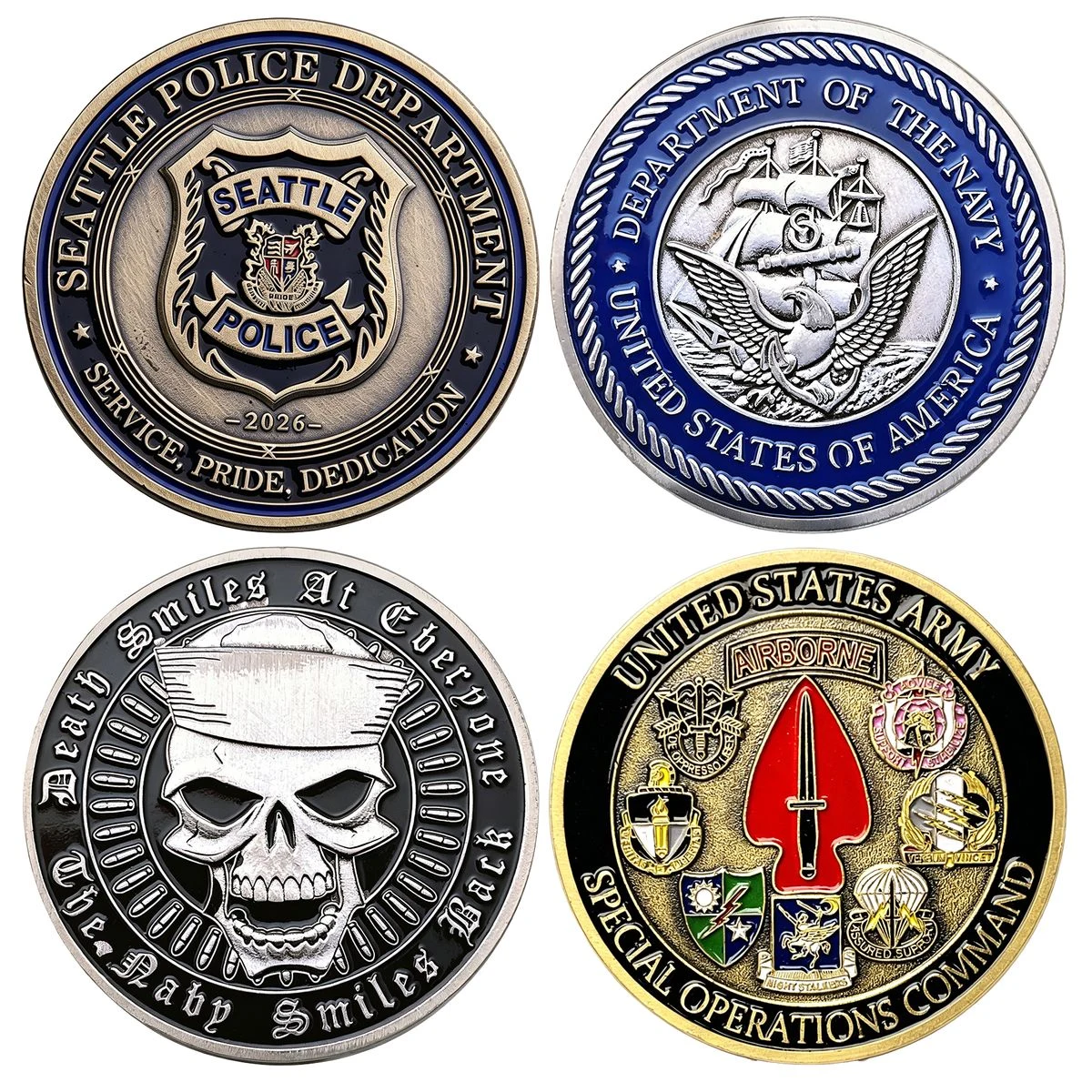 Business Logo Promotional Challenge Coin 1