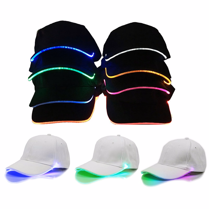 LED Flashing Baseball Cap