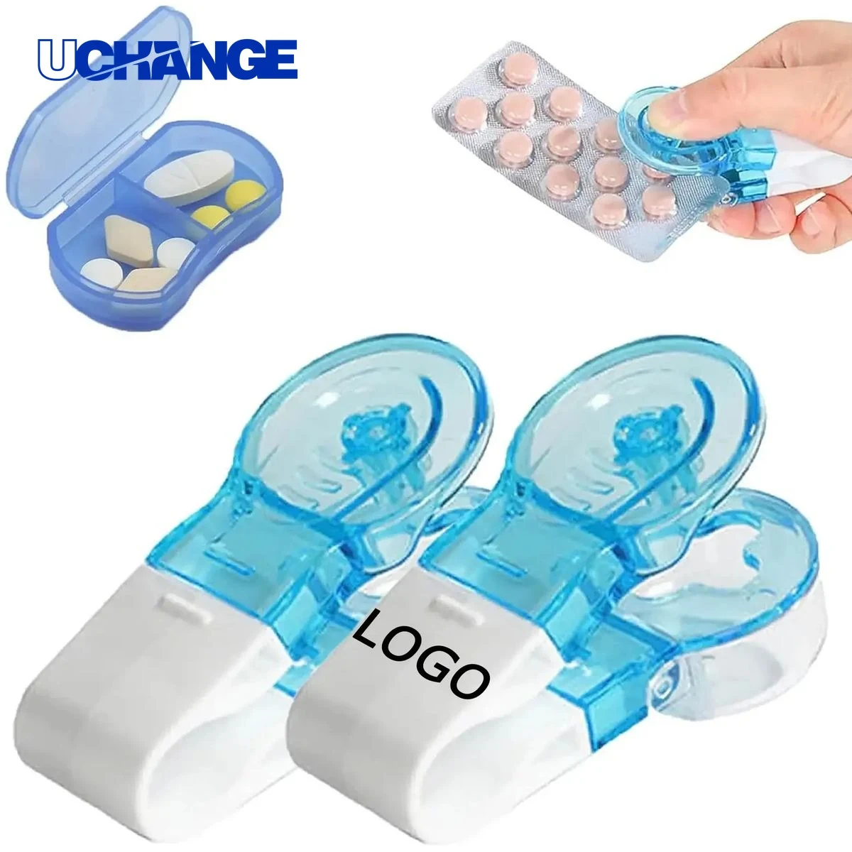 Portable Pill Taker Storage Box Medicine Dispenser for Daily Dosing & Travel Use 1