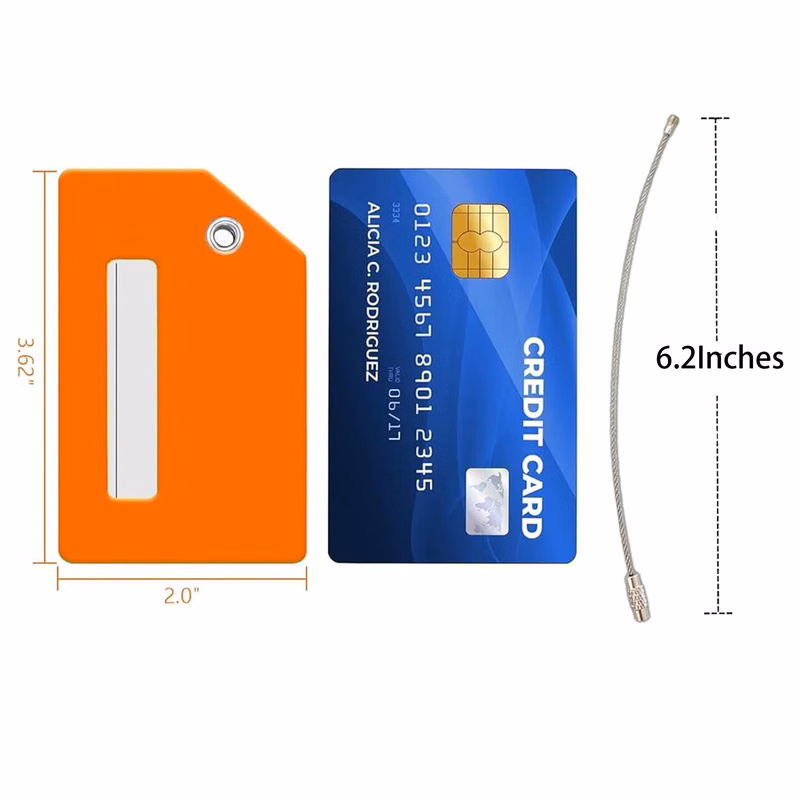 Flexible Luggage Tag MOQ 50