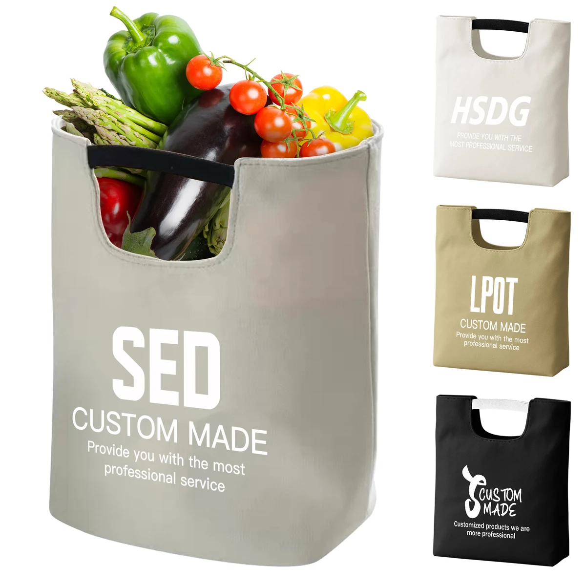Canvas Lunch Box Bag 1