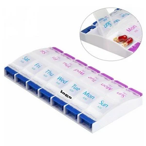 Push Button Weekly Pill Box 1