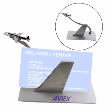 AIRPLANE BUSINESS CARD HOLDER