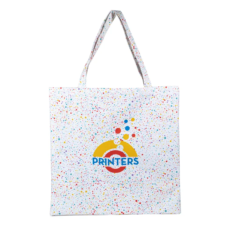 Sublimated Handles Large Flat Tote 1