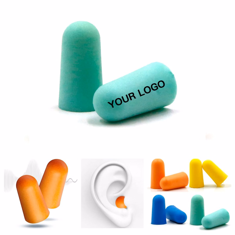 Foam Earplugs with Slow Rebound Design