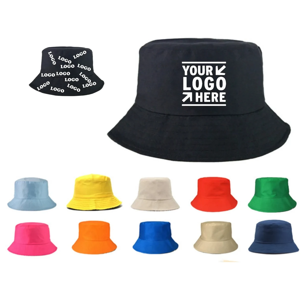 Custom Fisherman Cap Hat 1