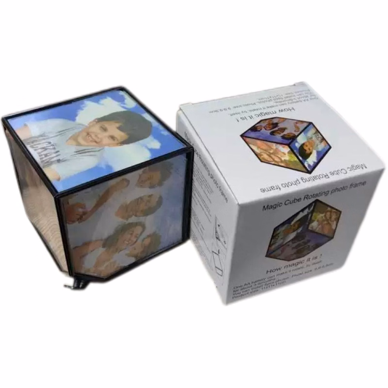 Spinning Photo Cube