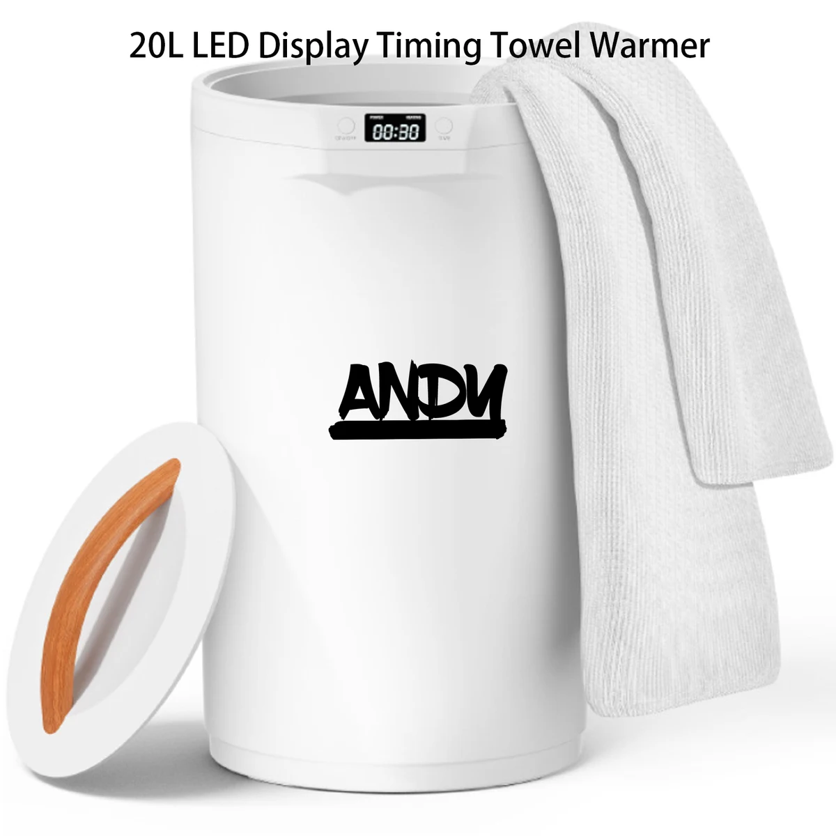 20L LED Display Timing Towel Warmer Bucket 1