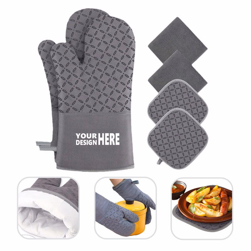 Oven Mitts Set