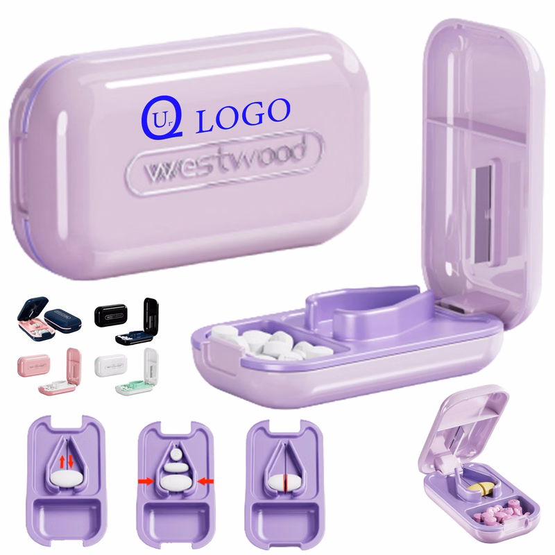 Medicine Box With Cutter