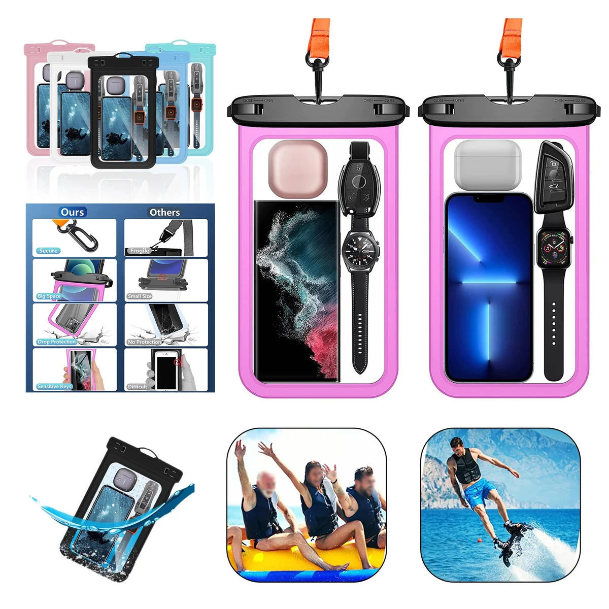 Floating Waterproof Phone Pouch 1