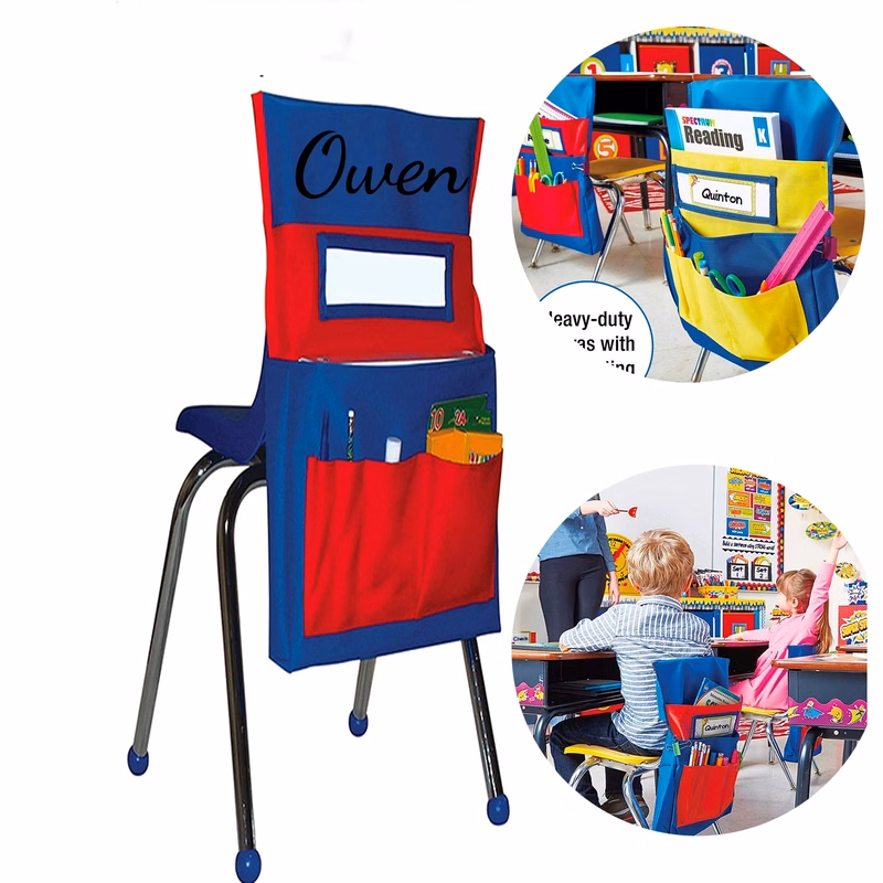 Classroom Chair Back Hanging Bag