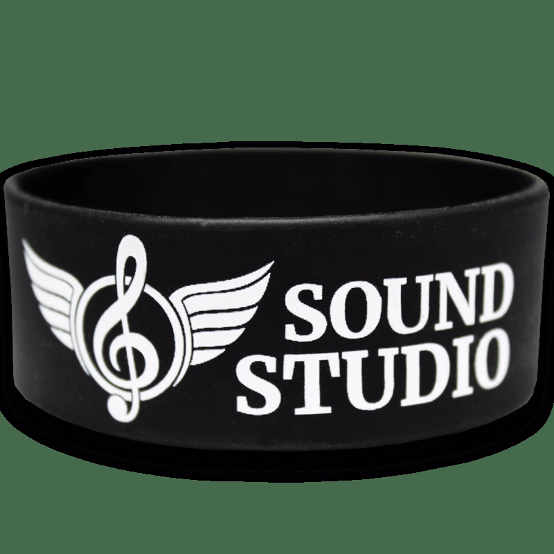 3/4 Inch Printed Wristbands