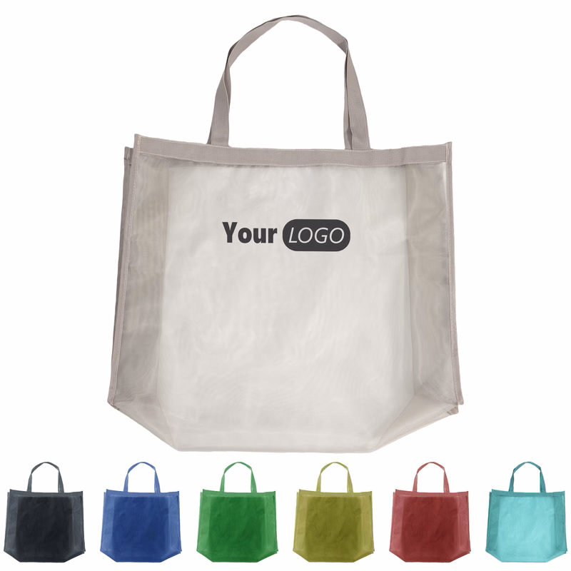 Nylon Clear Large Capacity Tote Bag