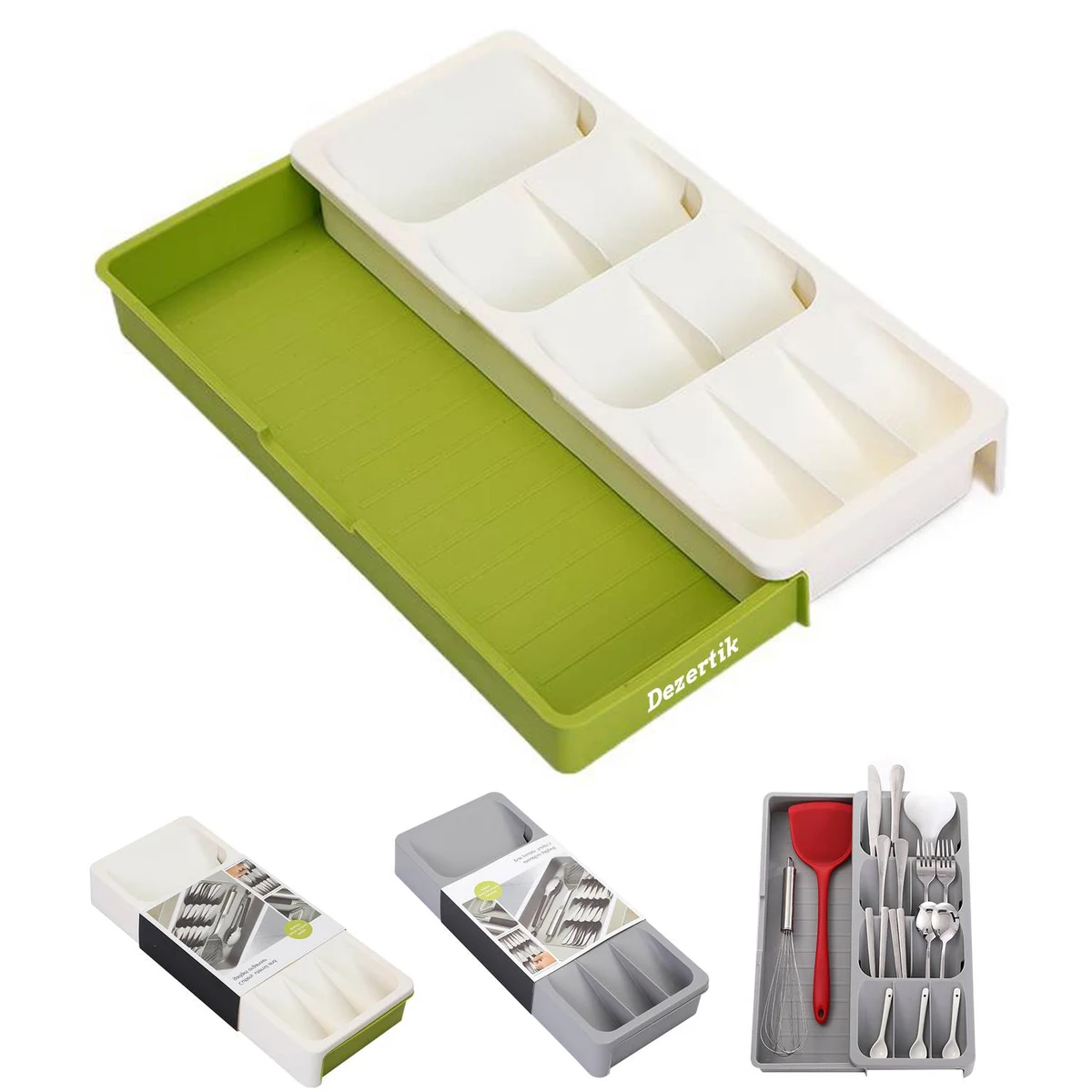 Multifunctional medium cutlery storage box 1