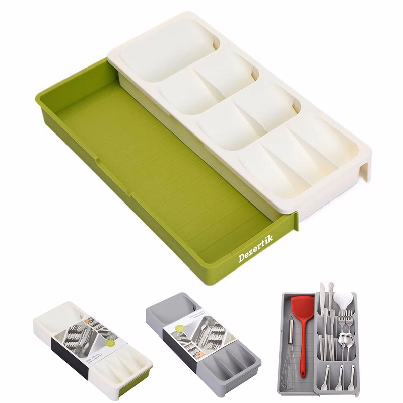 Multifunctional medium cutlery storage box