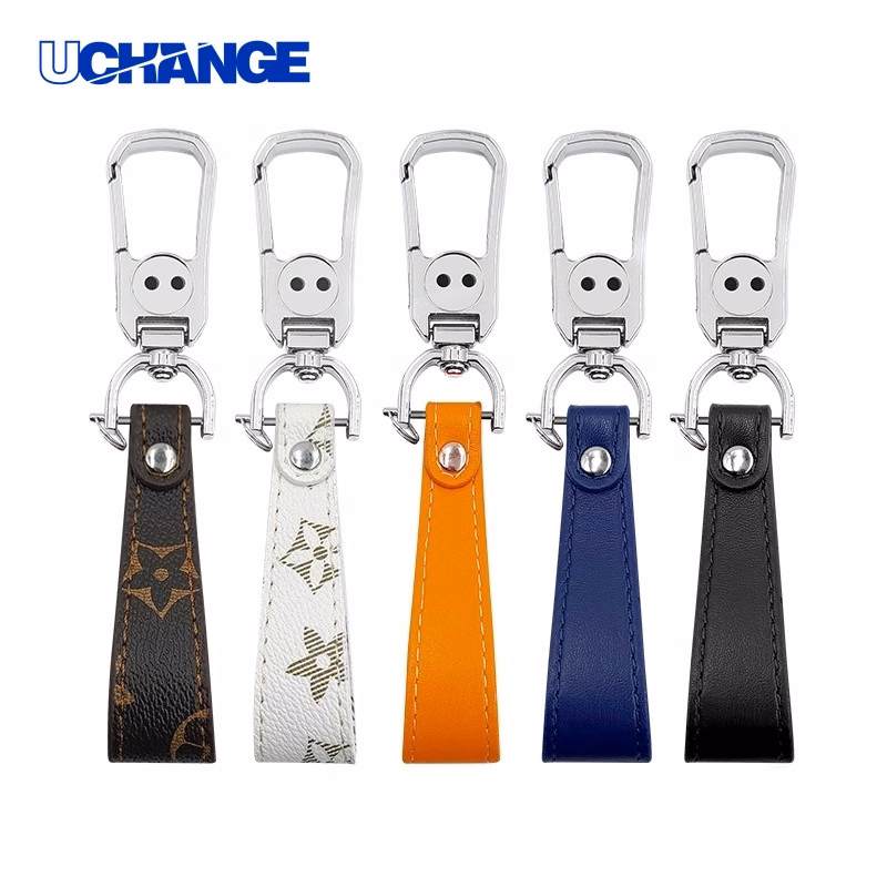Leather Keychain Classic Strap Design for Daily Carry