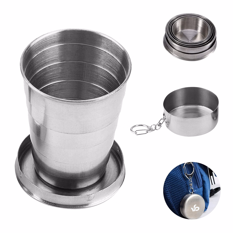 Stainless Steel Telescopic Cup