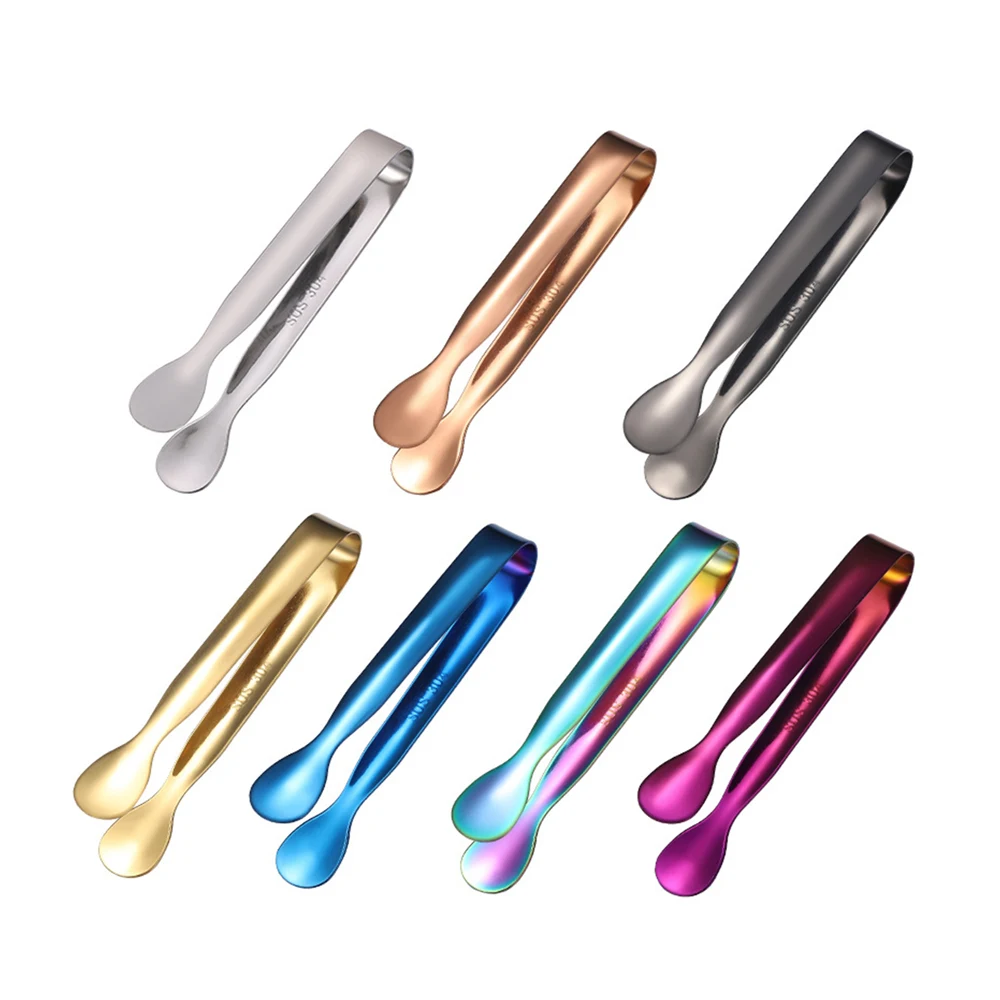 Stainless Steel Mini Serving Tongs 1