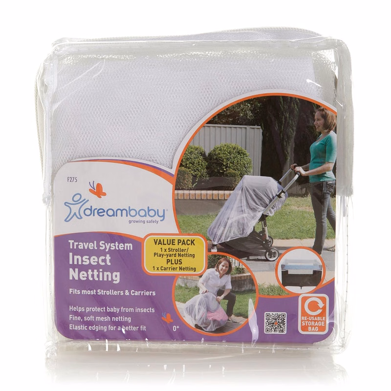 Travel System Insect Netting - Stroller & Carrier 2 Pack