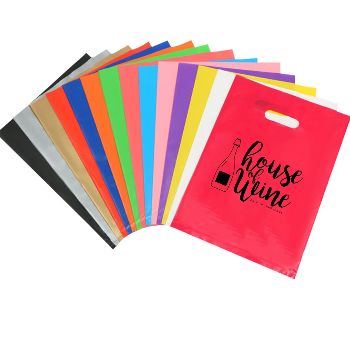 PE Shopping Bag Carryall Container 11.8"x15.75" 1