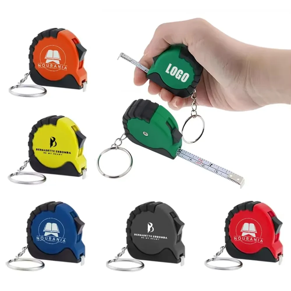 Mini tape measure keychain 1
