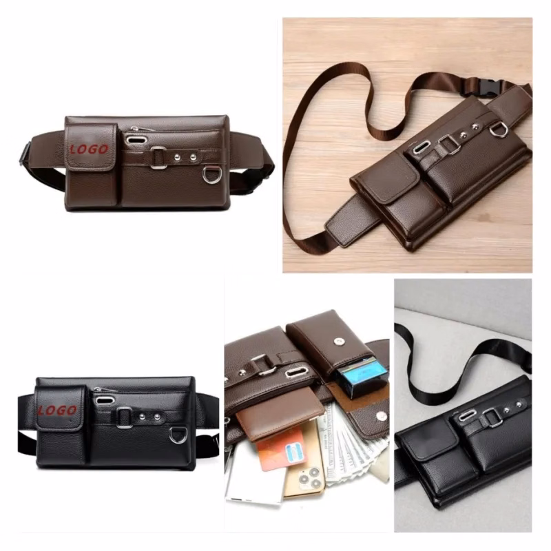 PU Leather Chest Bag