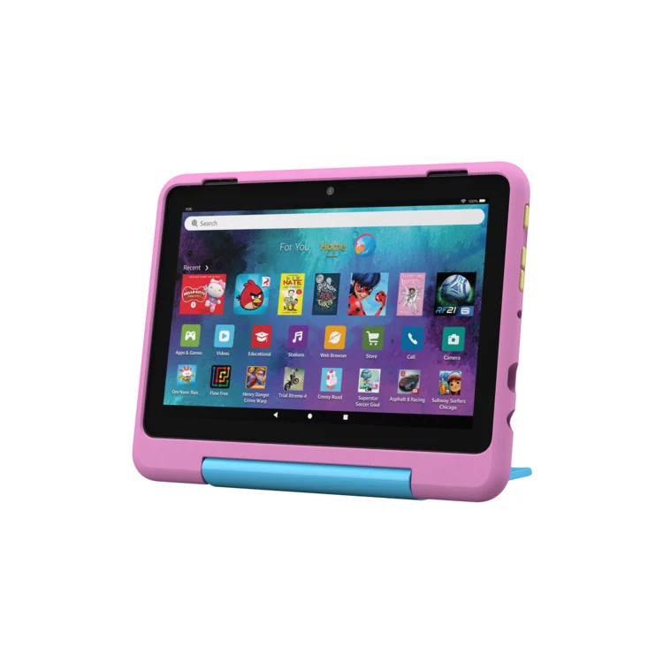 Amazon Fire HD 8 Kids Pro 32GB Tablet (12th Generation) - Jungle Cat 1