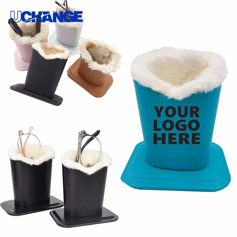 Eyewear Customizable PU Glasses Display Storage Stand