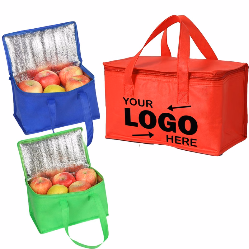 Eight Bottle Capacity Oxford Fabric Durable Portable Cooler Insulated Bag
