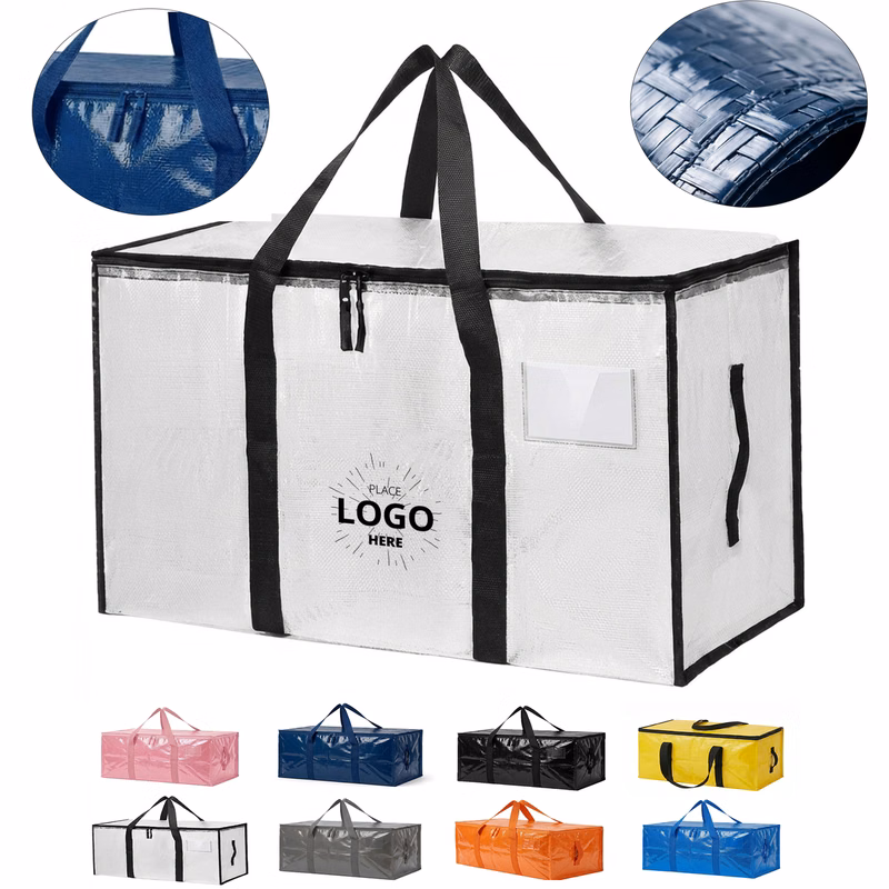 Large Capacity Woven PP Moving Tote Bag