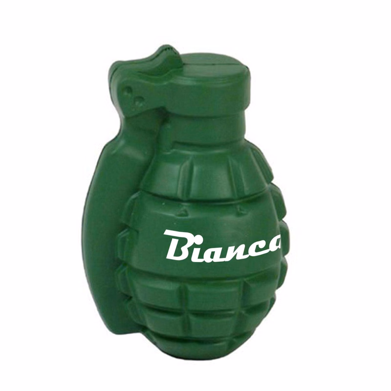 PU Foam Grenade-Shaped Stress Relief