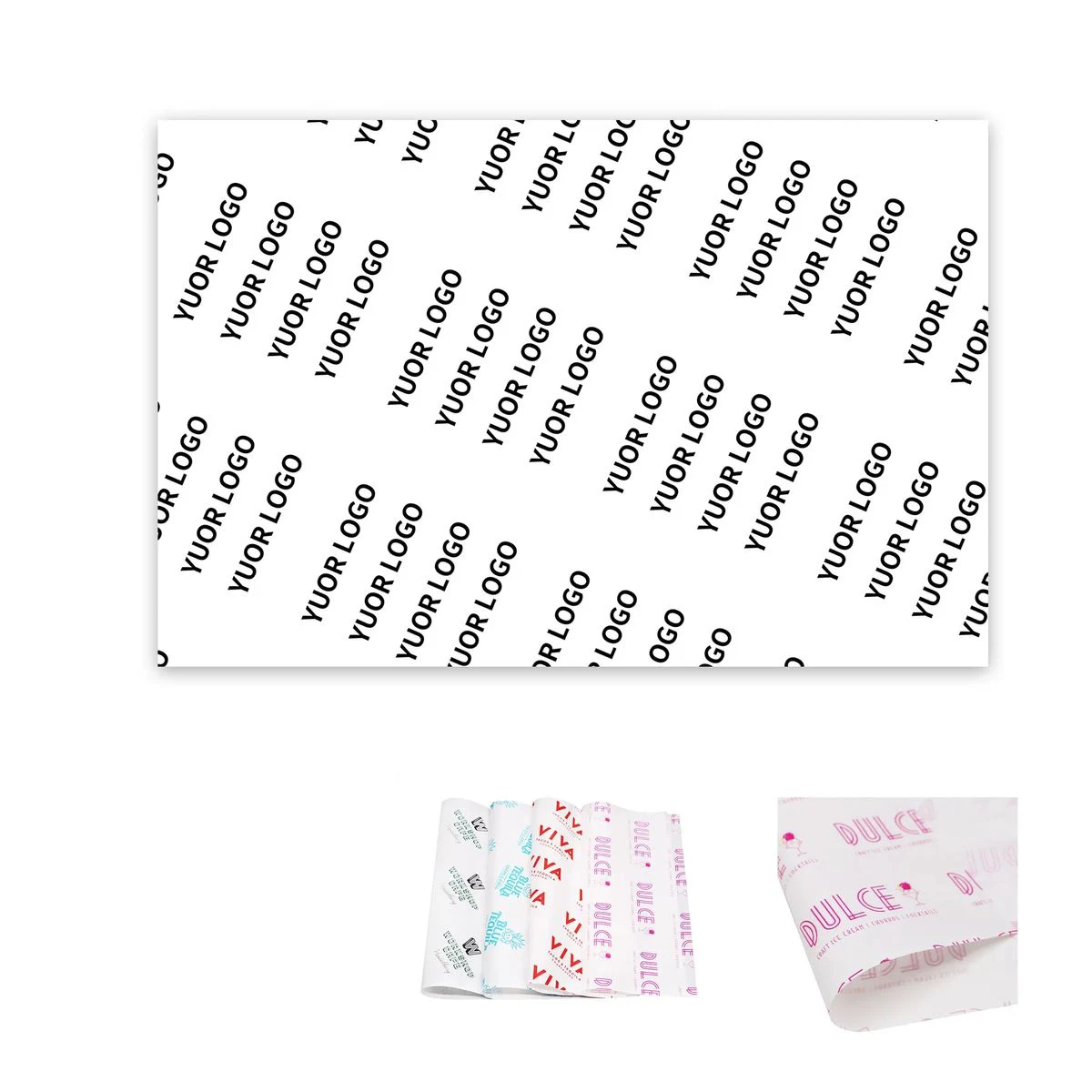 Grease Proof Food Wrapping Paper 12x12 Inches 1