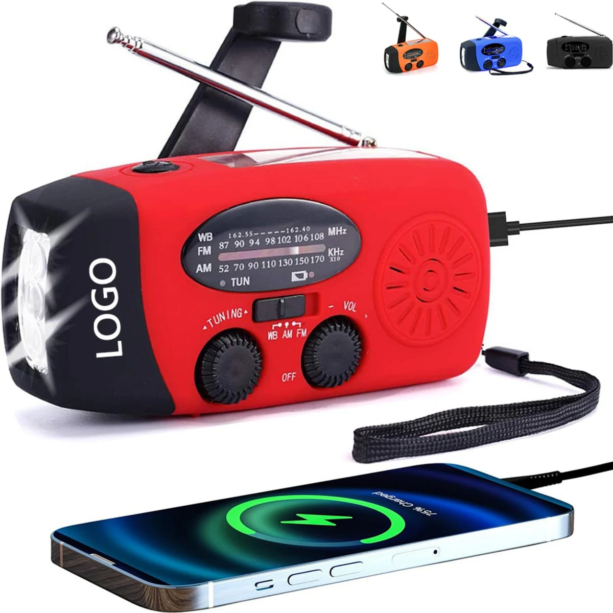 Emergency Radio Flashlight 1