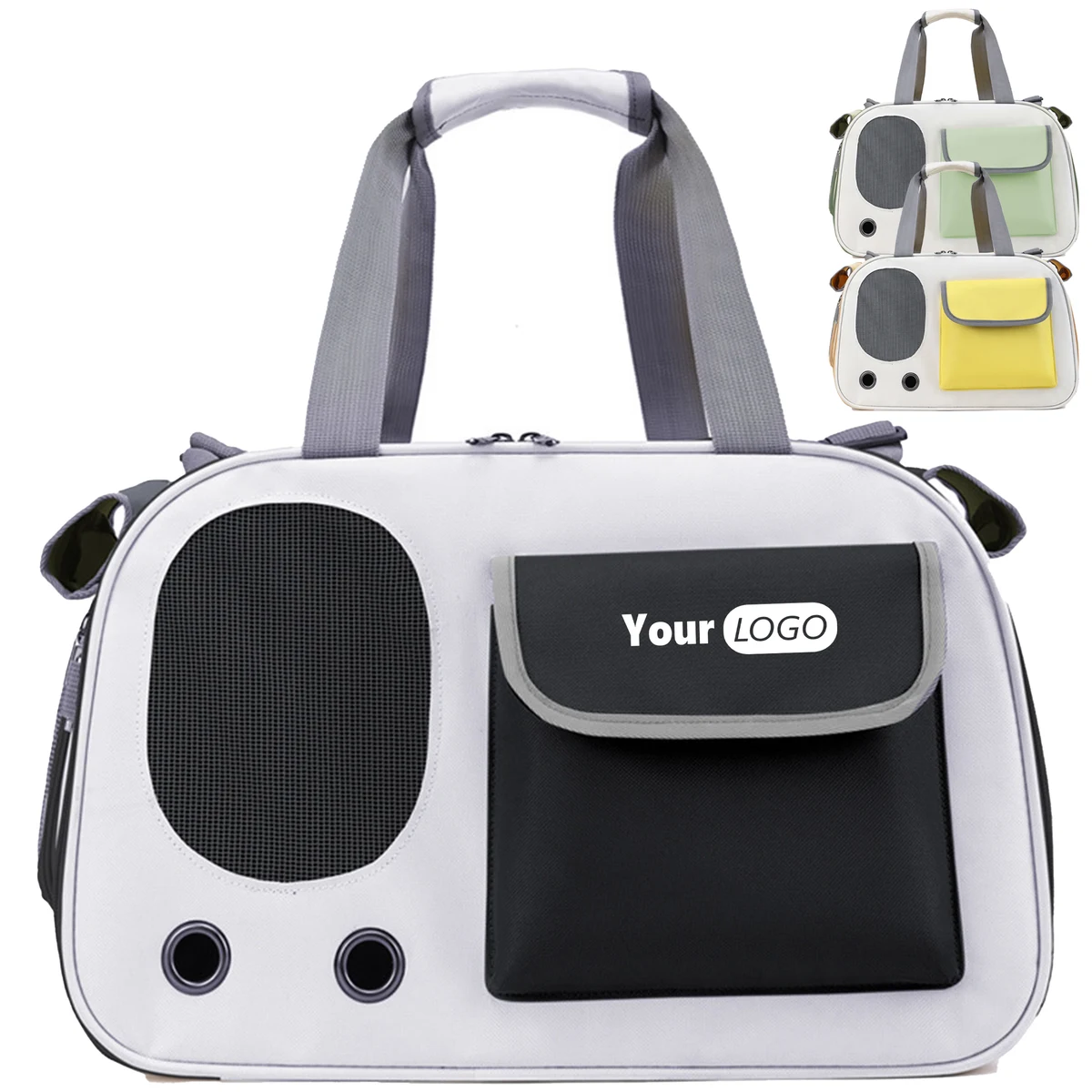 Canvas Large Capacity Portable Pet Bag 1