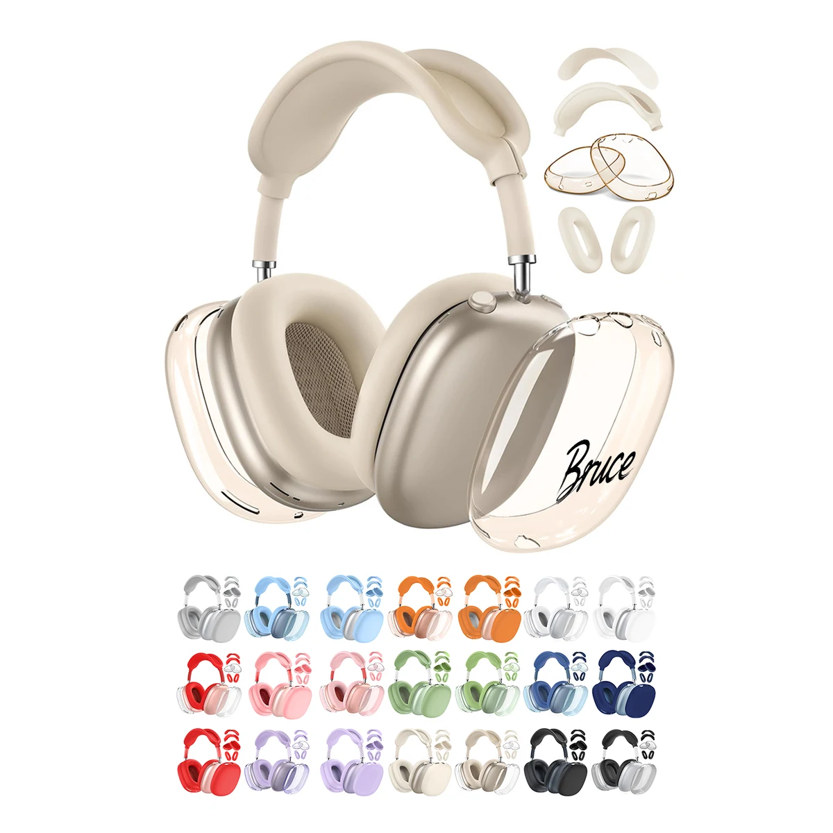 Silicone TPU Headphone Cover Set 1