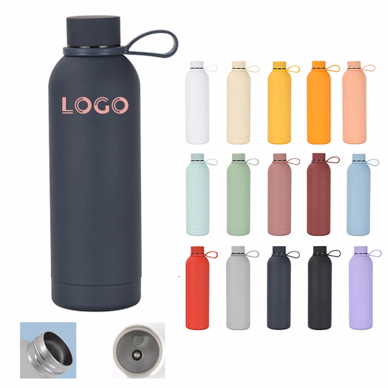 MOQ 10 16oz Stainless Steel Portable Sports Water Bottle