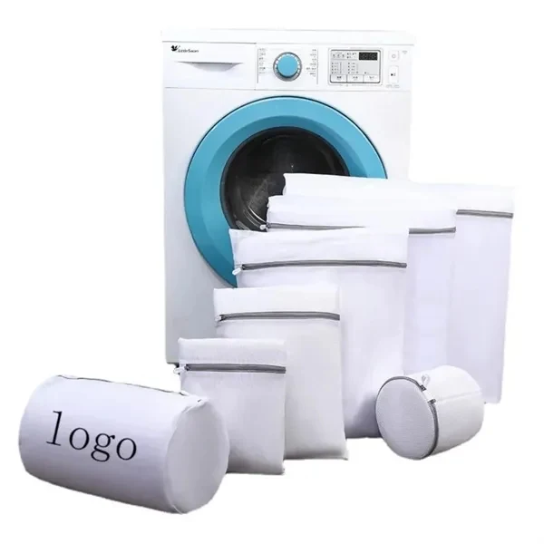 Custom Thickened Protective Mesh Laundry Bag Set — Corporate Travel & Employee Wellness Gift 1