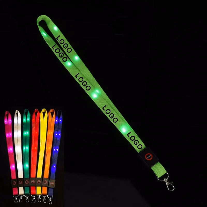 LED Light Up Glow Lanyard