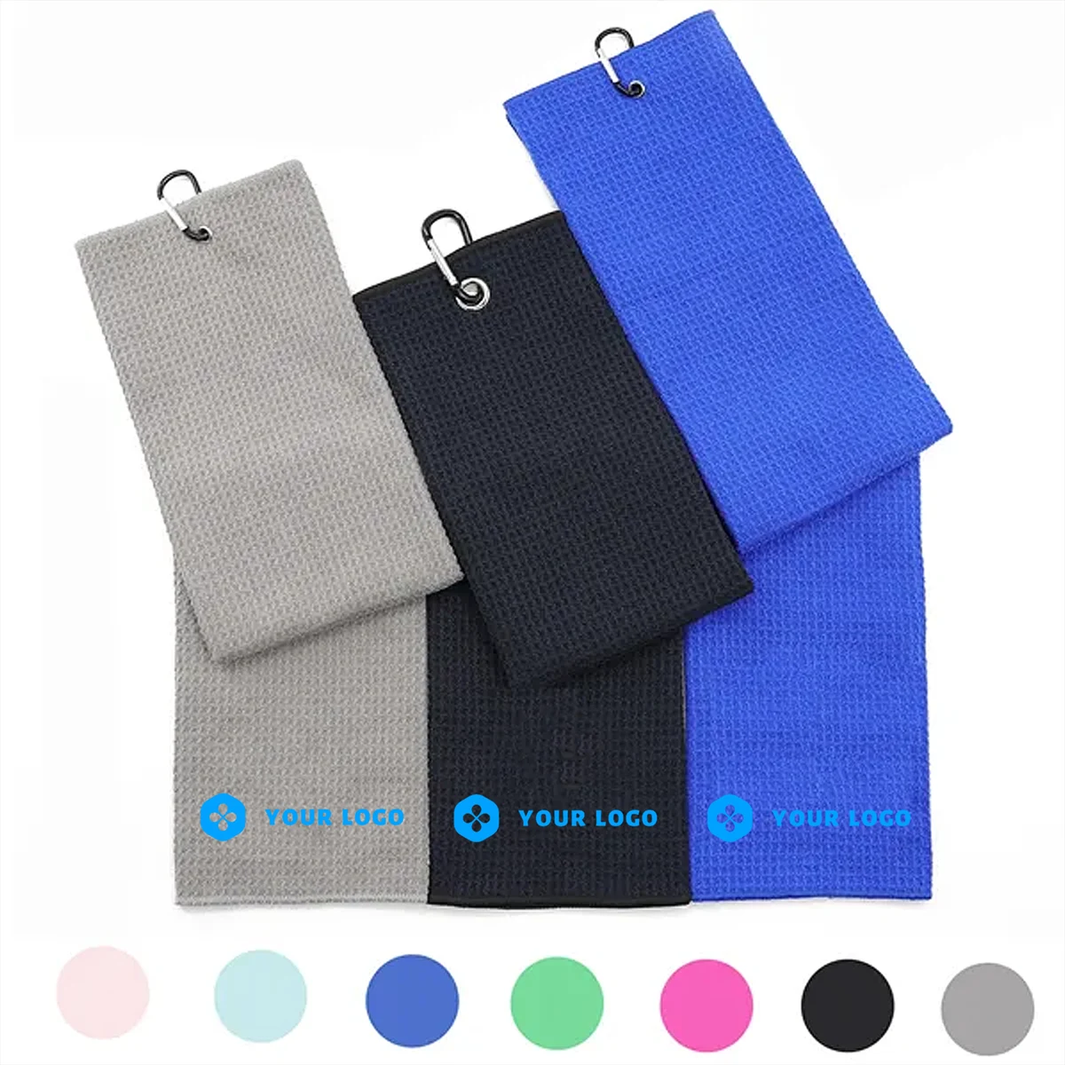 Personalized Golf Towel ?C Microfiber & Clip-On 1