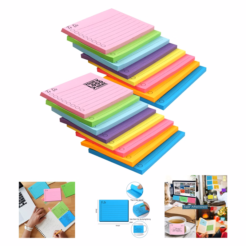 3" X 4" 50 Sheets Lined Sticky Note