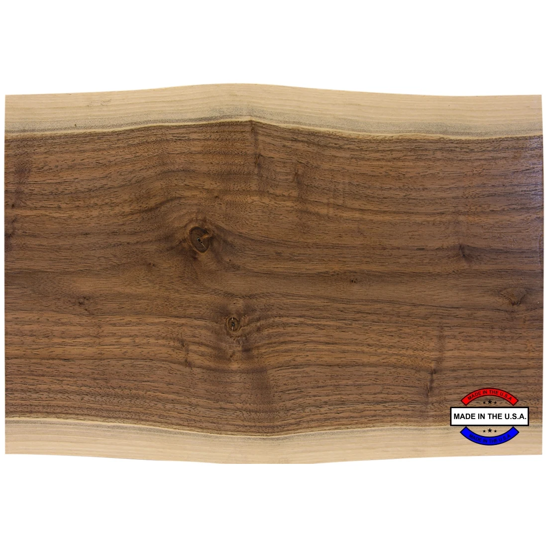 13 3/4"x 9 3/4" Black Walnut Cutting and Charcuterie Board MADE IN THE USA! 1