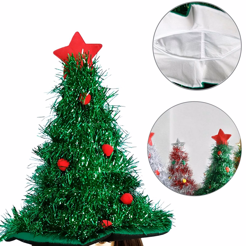 Christmas Tree Shaped Novelty Hat