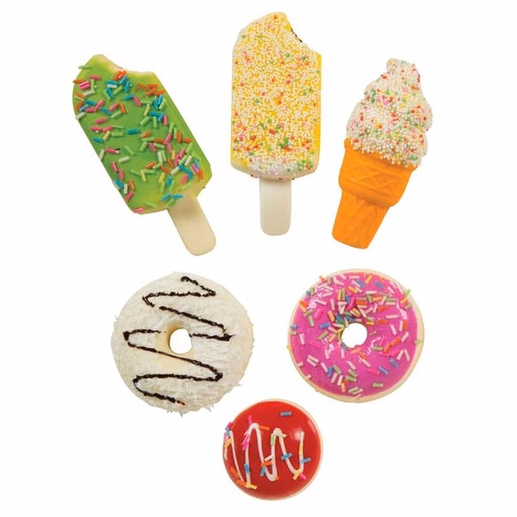 Dessert Themed Stress Toys - Assorted 1.75-4.25"