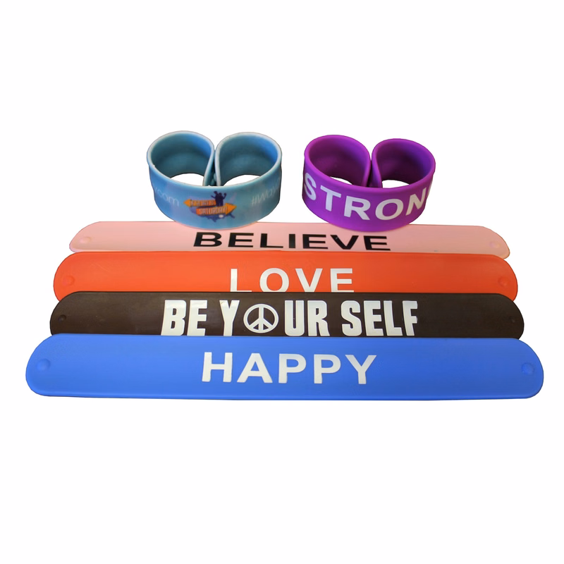 Silicone Slap Bracelet (Adult)
