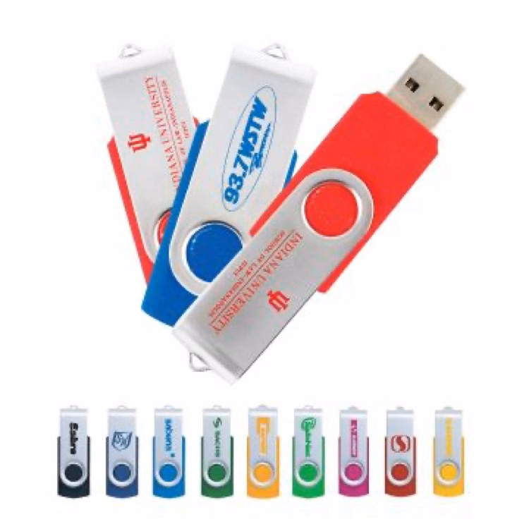 Rotatable USB Flash Drive (2GB)